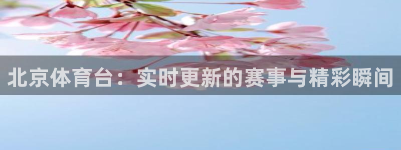 857直播体育直播间：北京体育台：实时更新的赛事与精彩瞬间